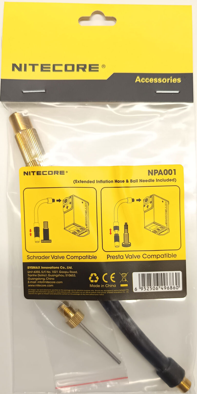 Valve set για τρόμπα ΠΟΔΗΛΑΤΩΝ NITECORE EBP10/EBP10mini