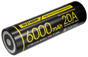 ΜΠΑΤΑΡΙΑ NITECORE 21700 / 6000mAh / HP (τιμή τεμαχίου)