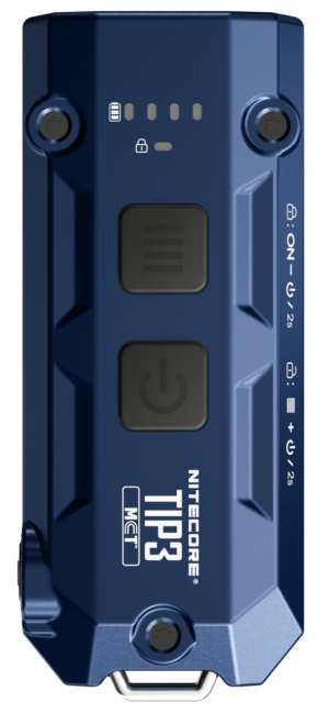 ΦΑΚΟΣ LED NITECORE TIP3, Μπρελοκ, Rechargeable, Blue